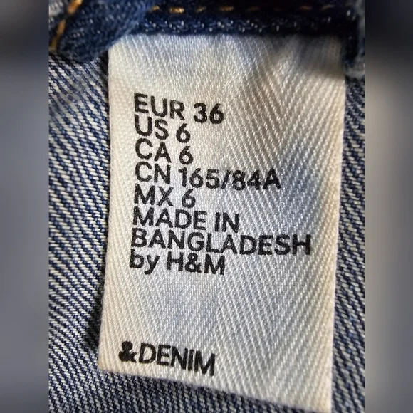 H&M Cropped Jean Jacket - Picture 11 of 11